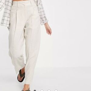 NWT Topshop linen pants
